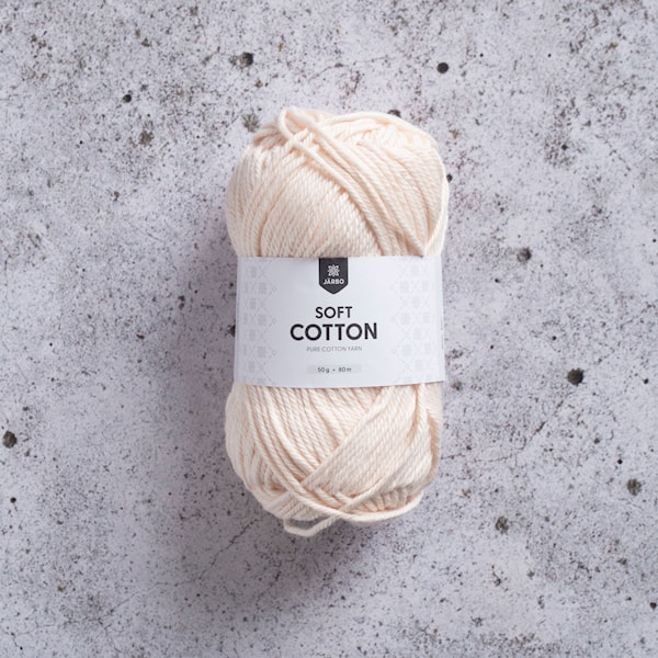 Soft Cotton Bomullsgarn 50 g Ljus Aprikos (8869) Järbo