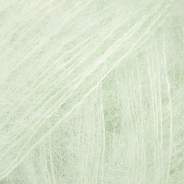 Kid- Silk Uni Color Garn Mohair Silke 25 g pistachio ice cream 47 Drops