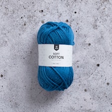 Soft Cotton Bomullsgarn 50 g Blå (8811) Järbo