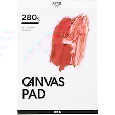 Målarblock, vit, A4, 280 g, 10 ark