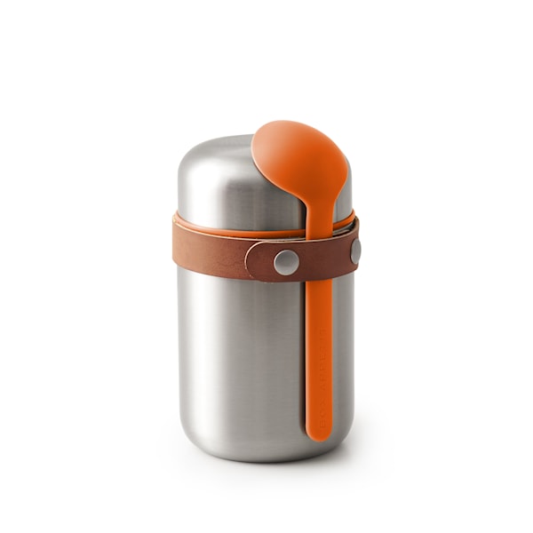svart+blåm Mattermos 40 cl Rostfritt Stål orange (oransje) svart+blåm Mattermos 40 cl Rostfritt Stål orange (oransje)