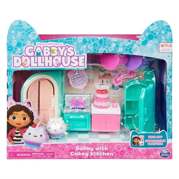 Cakey's Kök Deluxe Gabby's Dollhouse
