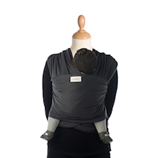 Bæresjal Tricot-Slen Organic Dark Grey