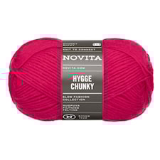 Hygge Chunky Ullgarn 100 gr Åkerbär 553 Novita