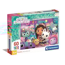 Palapelit 60 palaa Gabby's Dollhouse, Clementoni