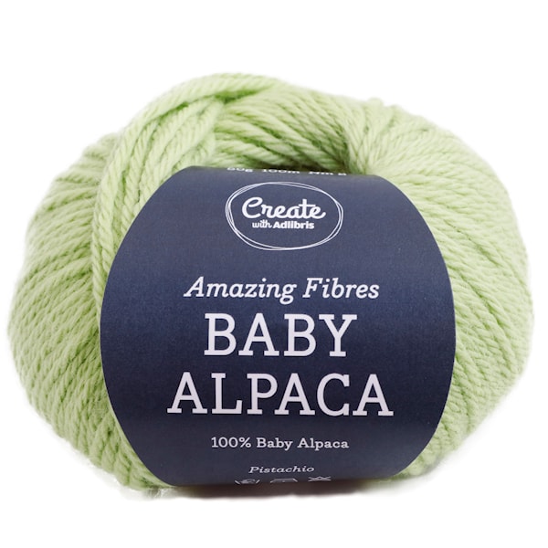 Adlibris Baby Alpaca 50g Pistachio A243