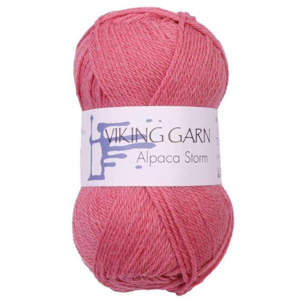Viking of Norway Alpaca Storm Garn Alpackamix 50g Rosa 563