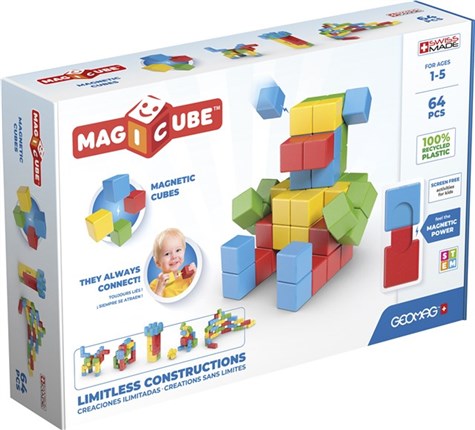 Geomag Magicube Full Color Recycled 64 Osaa