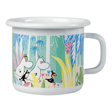 Muurla Mumin In The Jungle Mugg 25 cl Vit