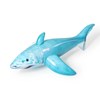 Oppblåsbart badedyr Hai 183 x 102 cm Blå