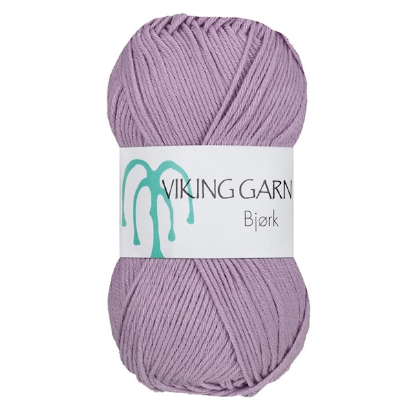 Bjørk 50 g Lys Lilla 567 Viking Garn