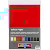 Velourpapper A4 Mixade färger 140 g 10-pack