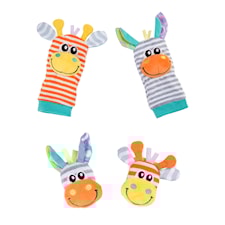 Jungle Wrist Rattle and Foot Finder 0m+ Playgro