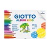 Målarblock Barn A4 för tusch, kritor och färgpennor 30 sidor 90g, Giotto