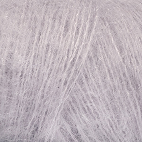 Drops Kid- Silk Uni Color Garn Mohair Silke 25 g pärlgrå 09