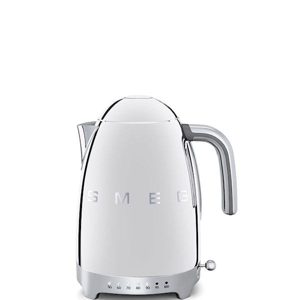 Smeg Vattenkokare 1.7 L Reglerbar temperatur Rostfritt stål