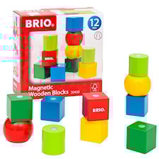 Magnetiska Träklossar (30435) Brio
