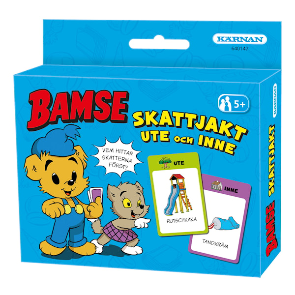 Kortspel Bamse´s Skattjakt, ute och inne (SE)