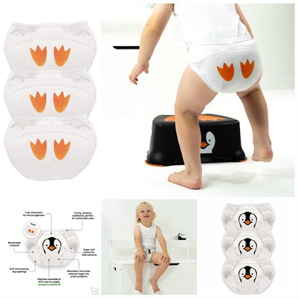 My Carry Potty Potträningsbyxa Pingvin 3-pack 3-4 år