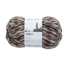 Novita Venla Nature Garn Ullmix 100 g ugle 877