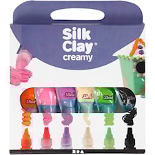 Silk Clay® Creamy , värilajitelma, 6x35 ml/ 1 set