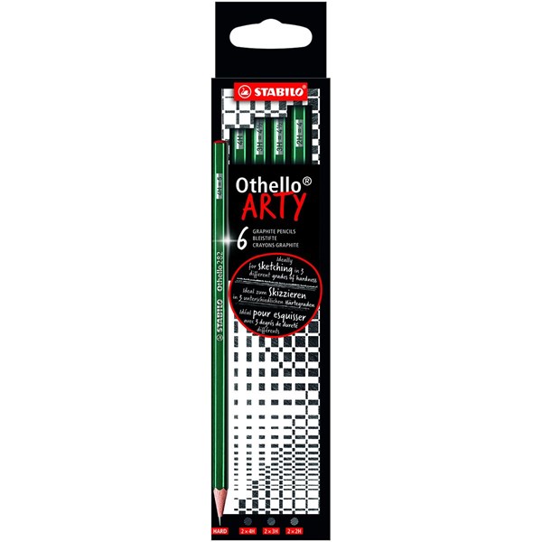 STABILO ARTY Othello H 6 pack