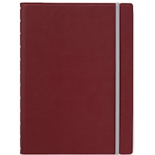 Muistikirja A5 Viivoitettu Viininpunainen Filofax