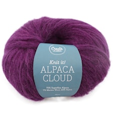 Adlibris Alpaca Cloud, 50 g, Plum A295