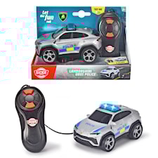 Dickie Toys Lamborghini Urus Svensk Polisbil Sladdstyrd