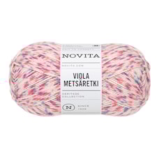 Viola Metsäretki Lanka Villasekoite 100g  Mustikkametsä 8331 Novita