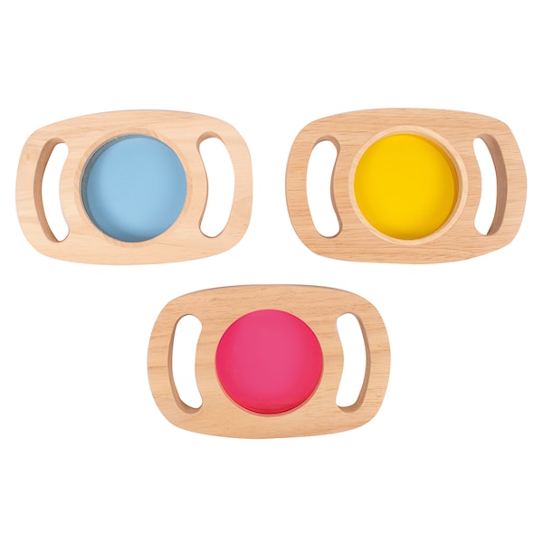 Fargepanel 3-pack, blå, rosa, gul MyPauze