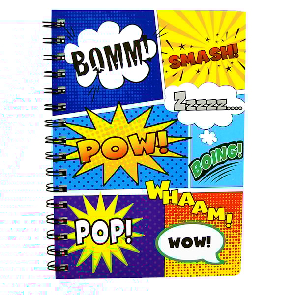Anteckningsblock A5 100 blad Cartoons