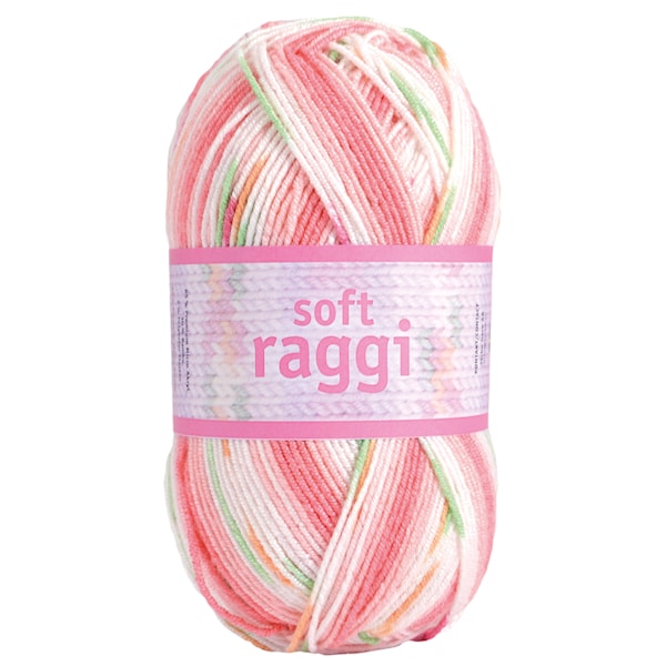 Soft Raggi 100gr Rosa print (31204)