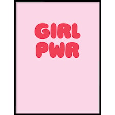Girl pwr Poster50x70cm