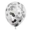 Ballonger Confetti Silver 6-pack