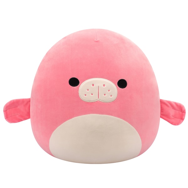 Squishmallows Myk leketøy 40 cm Manatee
