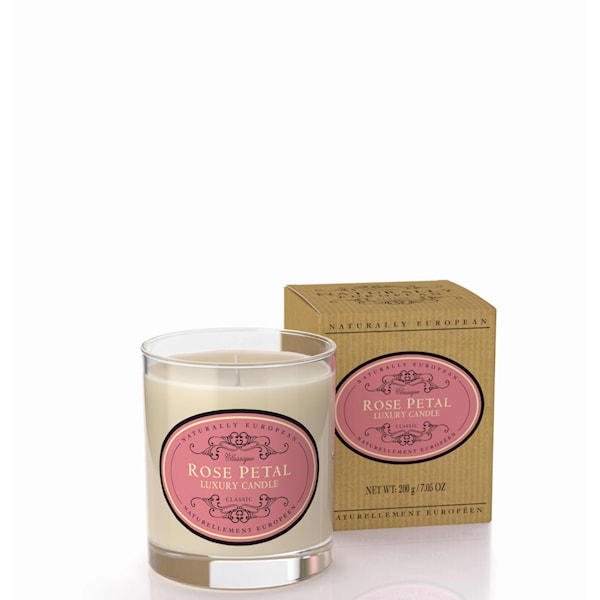 Naturally European Doftljus 200 g rosa Petal The Somerset Toiletry Company Naturally European Doftljus 200 g rosa Petal The Somerset Toiletry Company