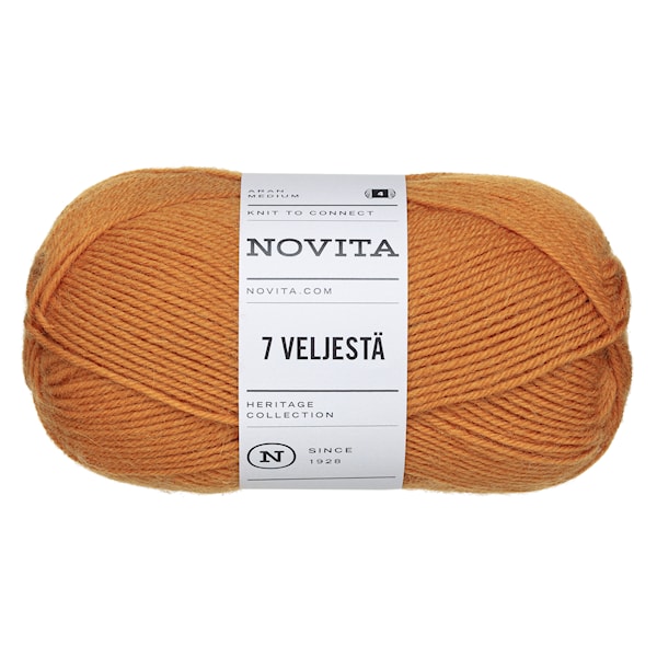 7 Brødre Garn Ullmiks 100 g kremle 273 Novita