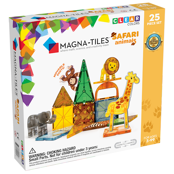 Magna-Tiles Safari Animals 25 pcs set