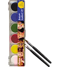 Aqua make-up palett m 6 st