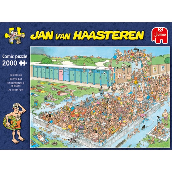 Jan Van Haasteren Pool Pile-Up, Pussel 2000 bitar, Jumbo