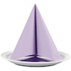 Servietter, lys lilla, str. 40x40 cm,  60 g, 20stk.