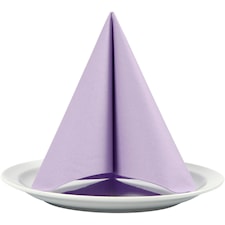 Servietter, lys lilla, str. 40x40 cm,  60 g, 20stk.