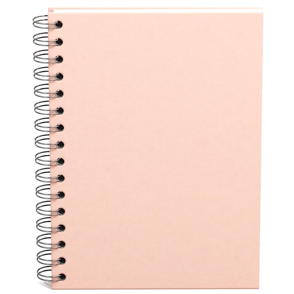 Notatbok A5 Ulinjert Dusty Pink 90 Sider Bigso Box of Sweden
