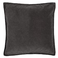 Ib Laursen Kuddfordral Sammet, Antracit, 52 x 52 cm