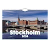 Väggkalender Stockholm 2026
