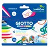 Textilpennor 6-p Giotto