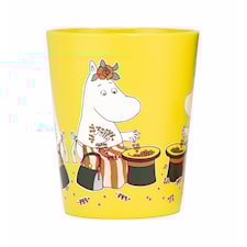 Mumin Festligheter Tumblermugg Gul Rätt Start