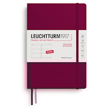 Weekly Planner 2026 A5 Port Red Leuchtturm1917