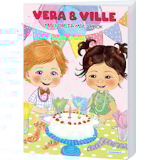 Målarbok Min Första Målarbok  Vera Och Ville